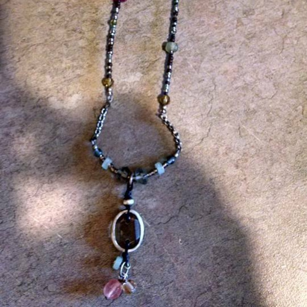 Silpada Chalcedony, Aventurine and Glass
